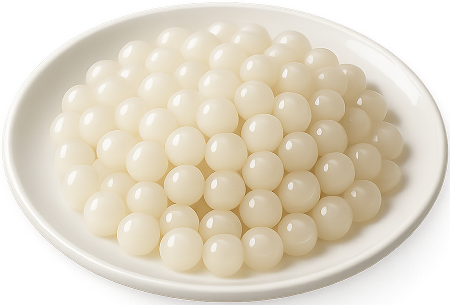 Trân châu trắng, trân châu, hạt, topping trà sữa, món tráng miệng, ẩm thực, white boba, pearl, tapioca ball, bubble tea topping, dessert, food
