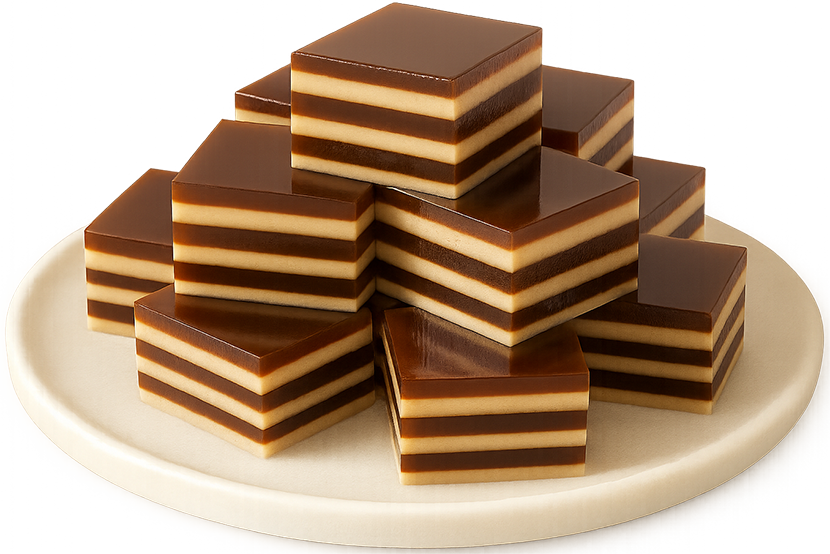 Thạch cà phê, thạch rau câu, món tráng miệng, món ngọt, ẩm thực, xếp chồng, hình khối, coffee jelly, jelly, dessert, sweet food, cuisine, stacked, square shape 8
