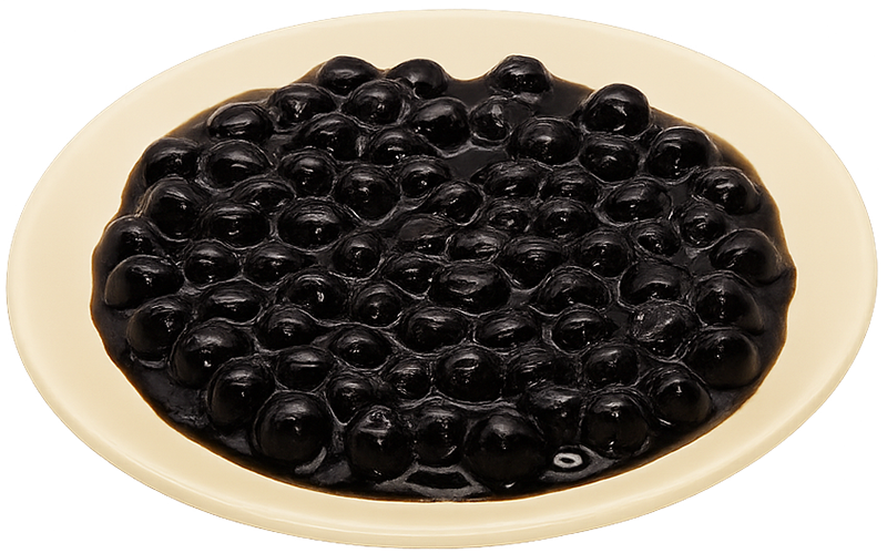 Trân châu đường đen, trân châu đen, topping trà sữa, món tráng miệng, nước sốt đường đen, brown sugar boba, black pearl, bubble tea topping, dessert, brown sugar syrup