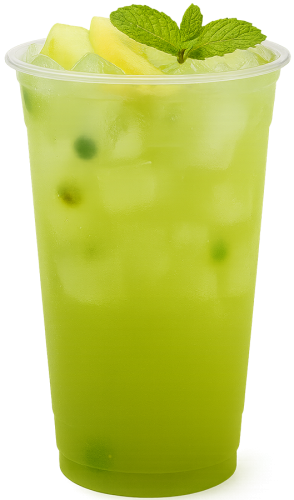 Trà dưa lưới, trà đá, thức uống, dưa lưới, lá bạc hà, melon tea, iced tea, drink, melon, mint leaf, wallpaper, background