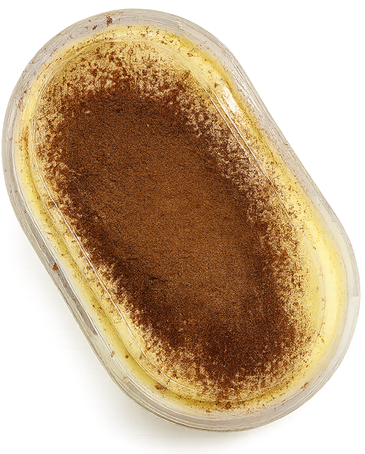Tiramisu cacao, bánh ngọt, món tráng miệng, hộp nhựa, góc chụp từ trên xuống, bột cacao, kem phô mai, tiramisu, sweet cake, dessert, plastic box, top view, cocoa powder, cream cheese