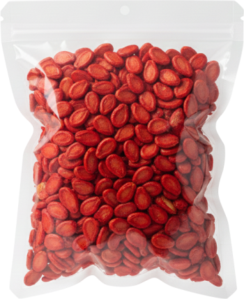 Hạt dưa đỏ, hạt dưa, túi zip, tết, thực phẩm, ăn vặt, màu đỏ, túi nhựa, red watermelon seeds, watermelon seeds, ziplock bag, lunar new year, food, snack, red, plastic bag