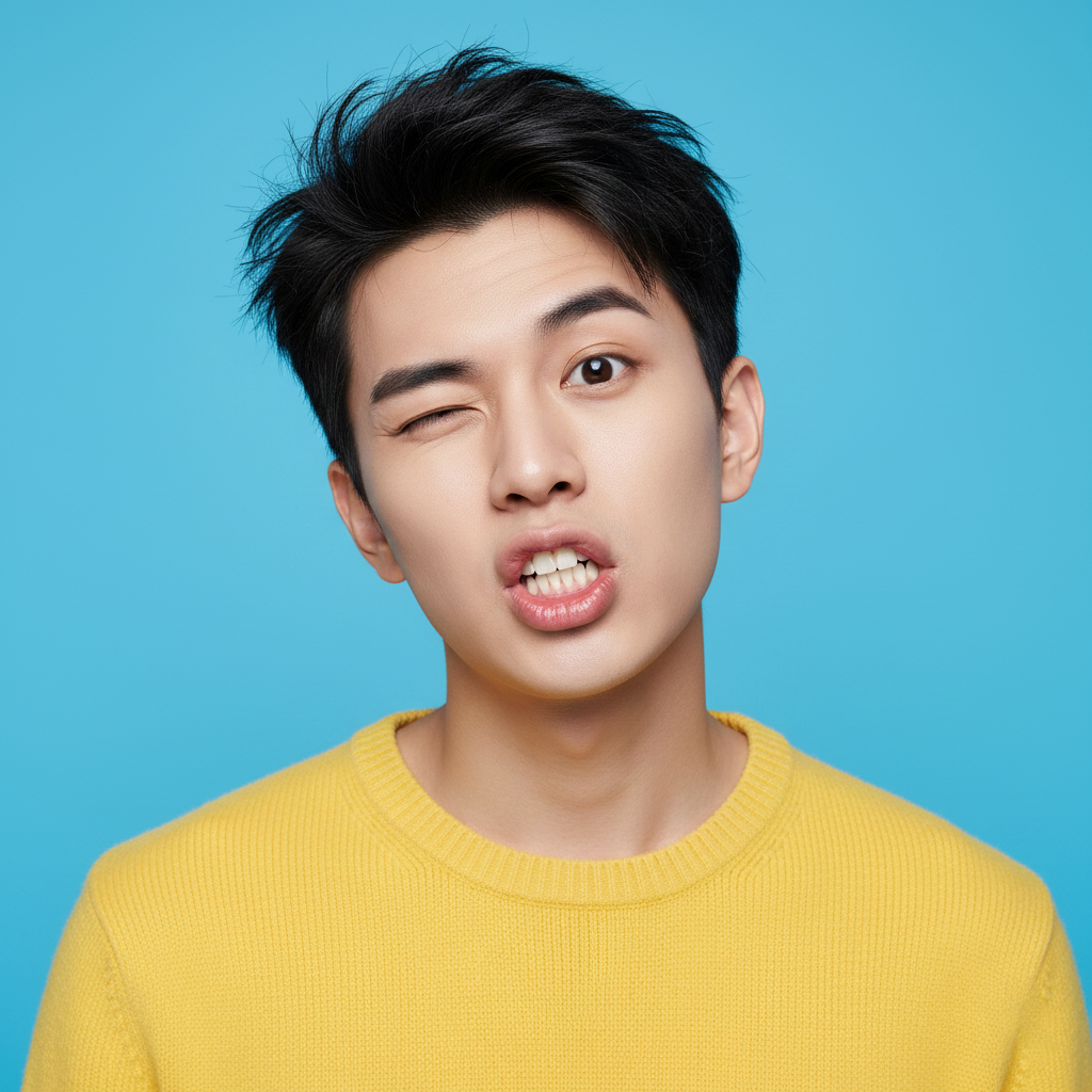 Chàng trai, biểu cảm lầy lội, đàn ông, dìm hàng, young man, silly expression, man, troll, funny face, unflattering photo 4