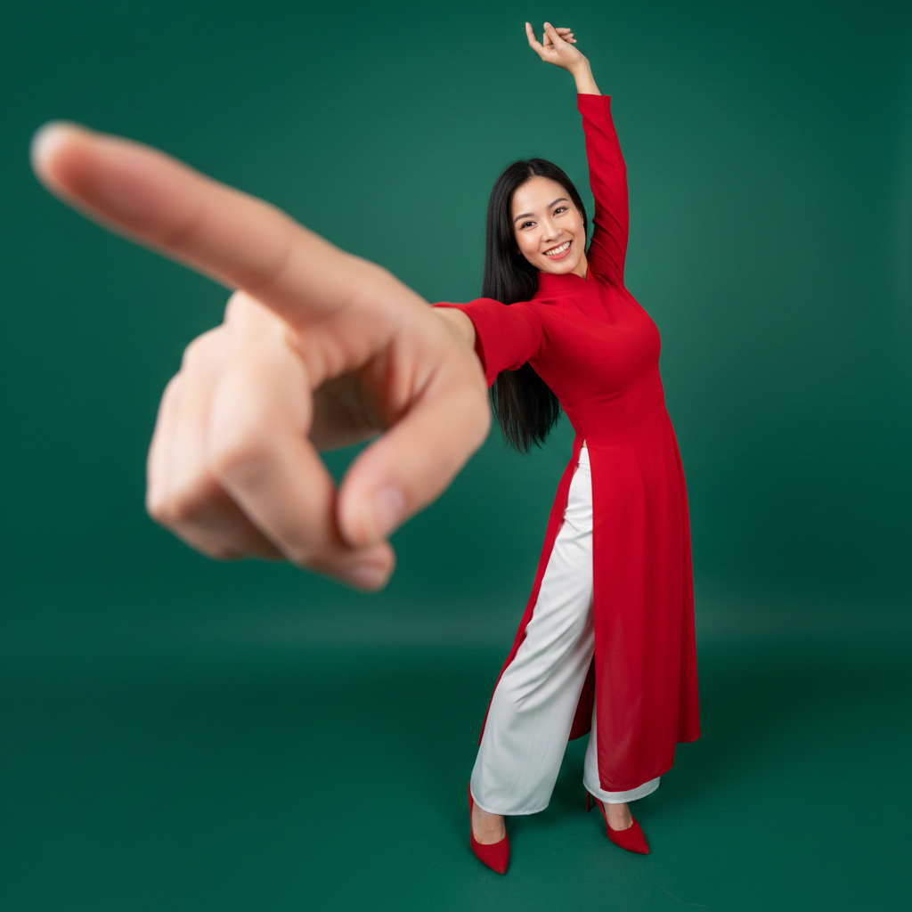 Cô gái, mẫu ảnh, áo dài, tết, tạo dáng, vui vẻ, girl, model, ao dai, tet, posing, cheerful 5