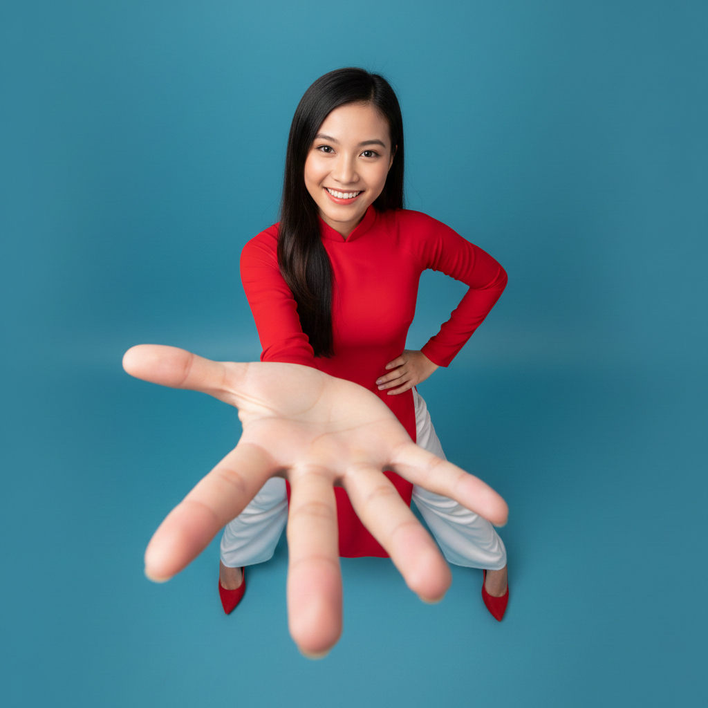Cô gái, mẫu ảnh, áo dài, tết, tạo dáng, vui vẻ, girl, model, ao dai, tet, posing, cheerful 6