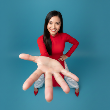 Cô gái, mẫu ảnh, áo dài, tết, tạo dáng, vui vẻ, girl, model, ao dai, tet, posing, cheerful 6