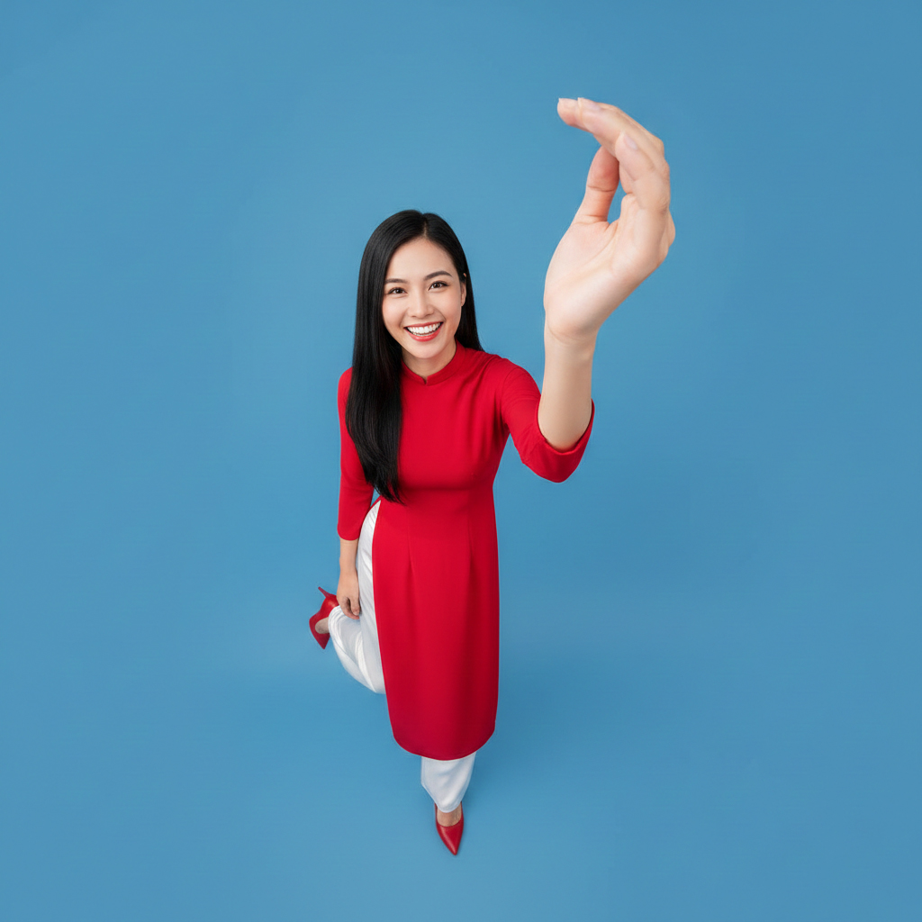 Cô gái, mẫu ảnh, áo dài, tết, tạo dáng, vui vẻ, girl, model, ao dai, tet, posing, cheerful 7