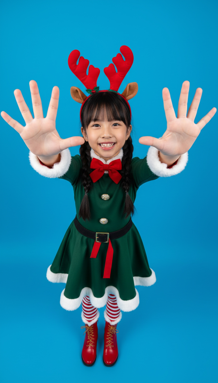Cô bé, trẻ em, dễ thương, trang phục giáng sinh, giáng sinh, little girl, child, cute, christmas outfit, christmas 8