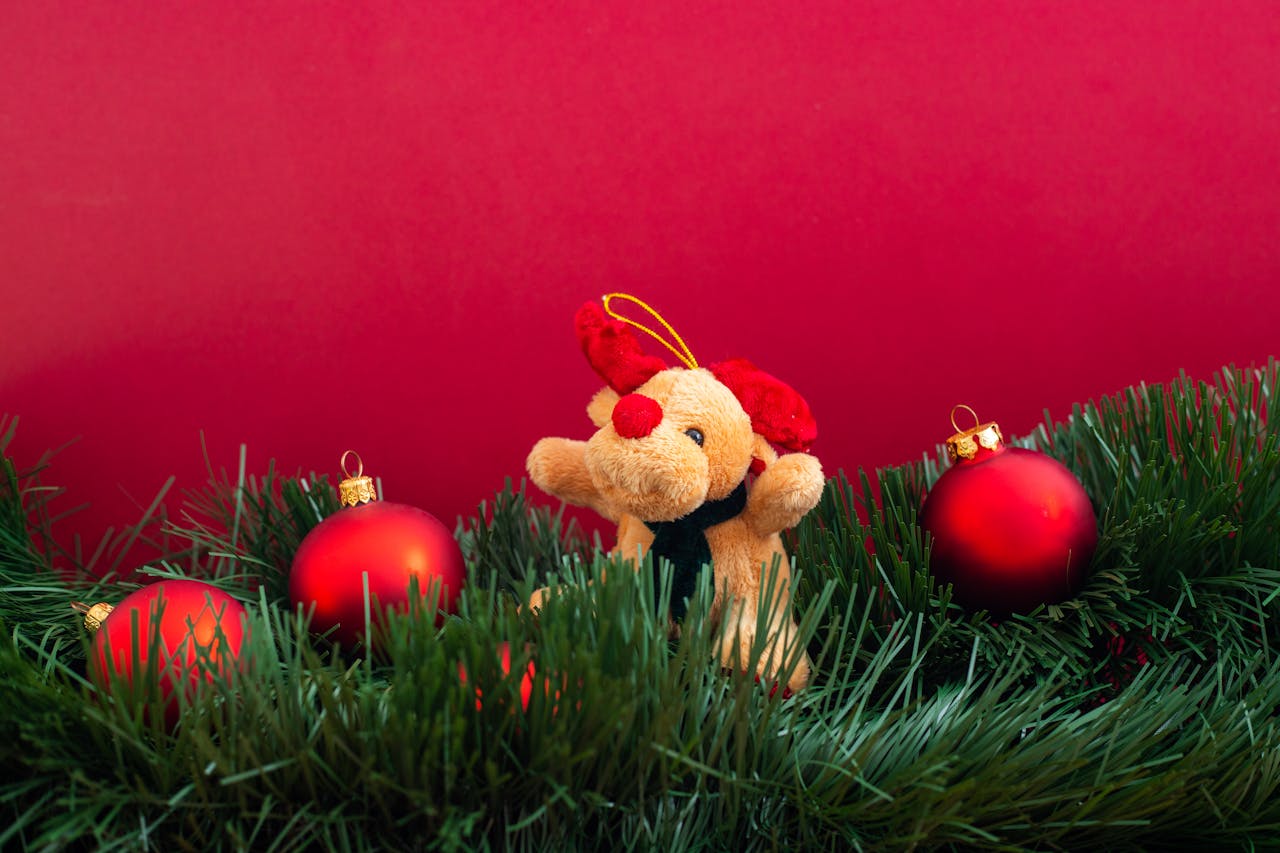 Gấu bông, trang trí, giáng sinh, dễ thương, teddy bear, decoration, christmas, cute- Mateusz Feliksik 1