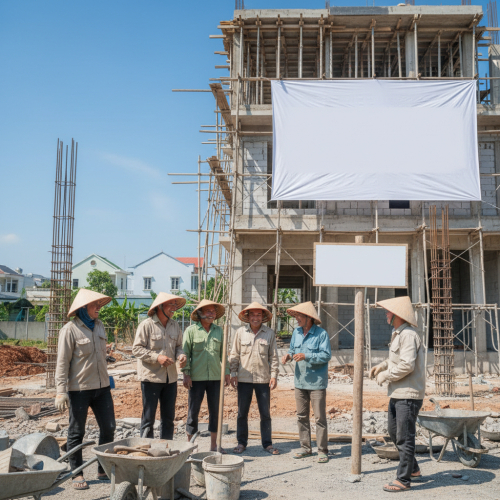 ảnh quảng cáo tìm kiếm người làm là lao động phổ thông . Với...