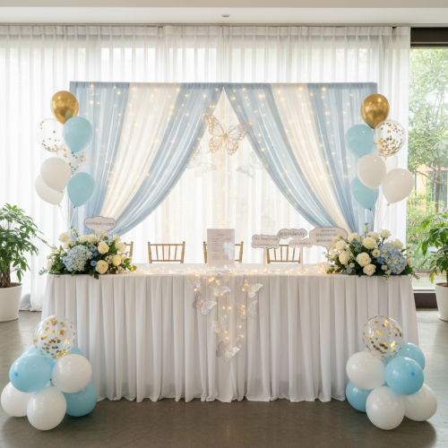 -Bàn chính là nơi anh chị và mọi người check in tham dự sự kiện...