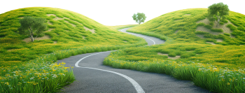 Cỏ, con đường, con đường cỏ, road grass, grass, road wave