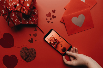 Điện thoại, thiệp, valentine - alleksana