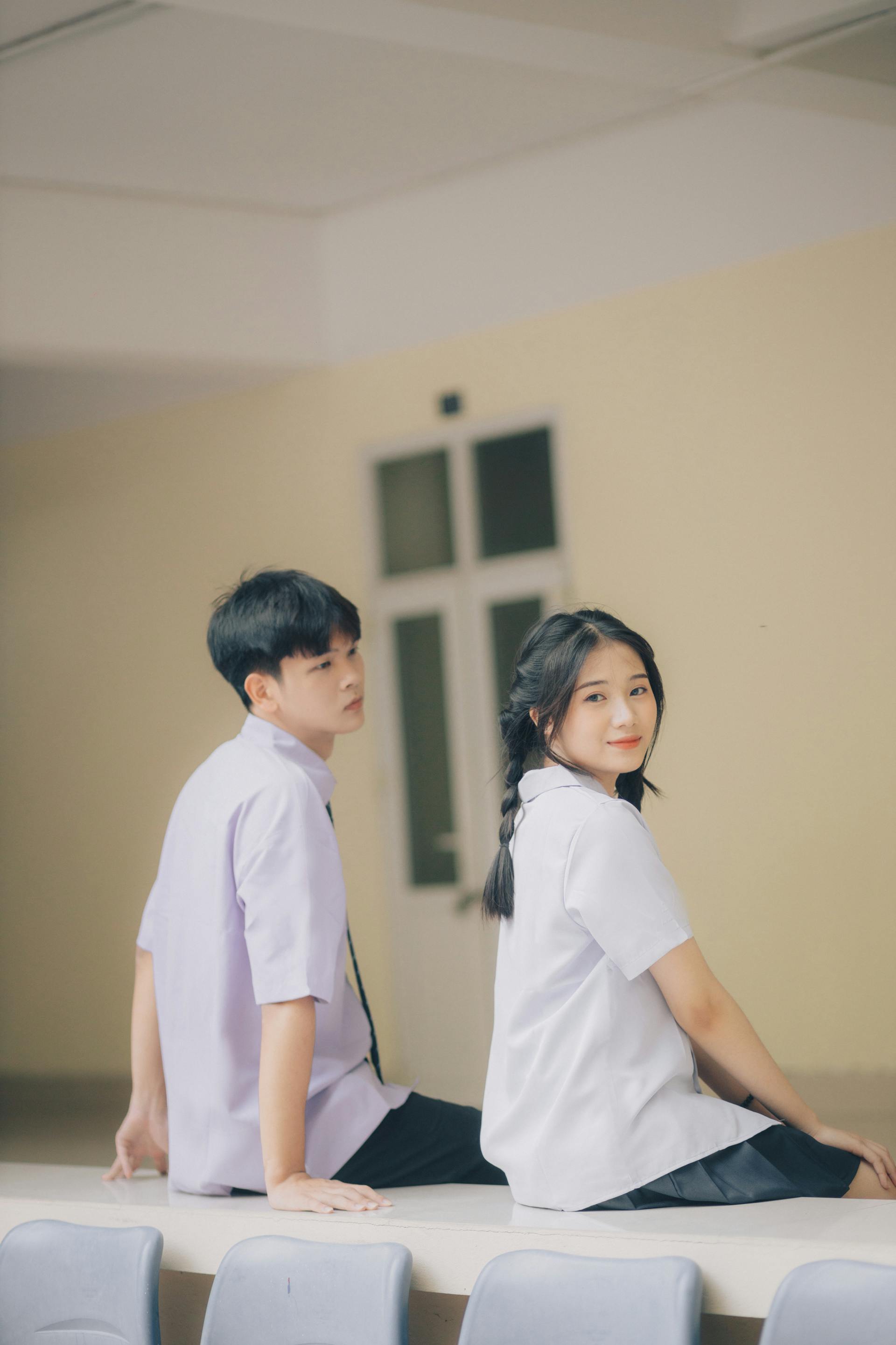 Học sinh, bạn bè, student, tình bạn, cặp đôi, couple - chungtothichchupanh 7