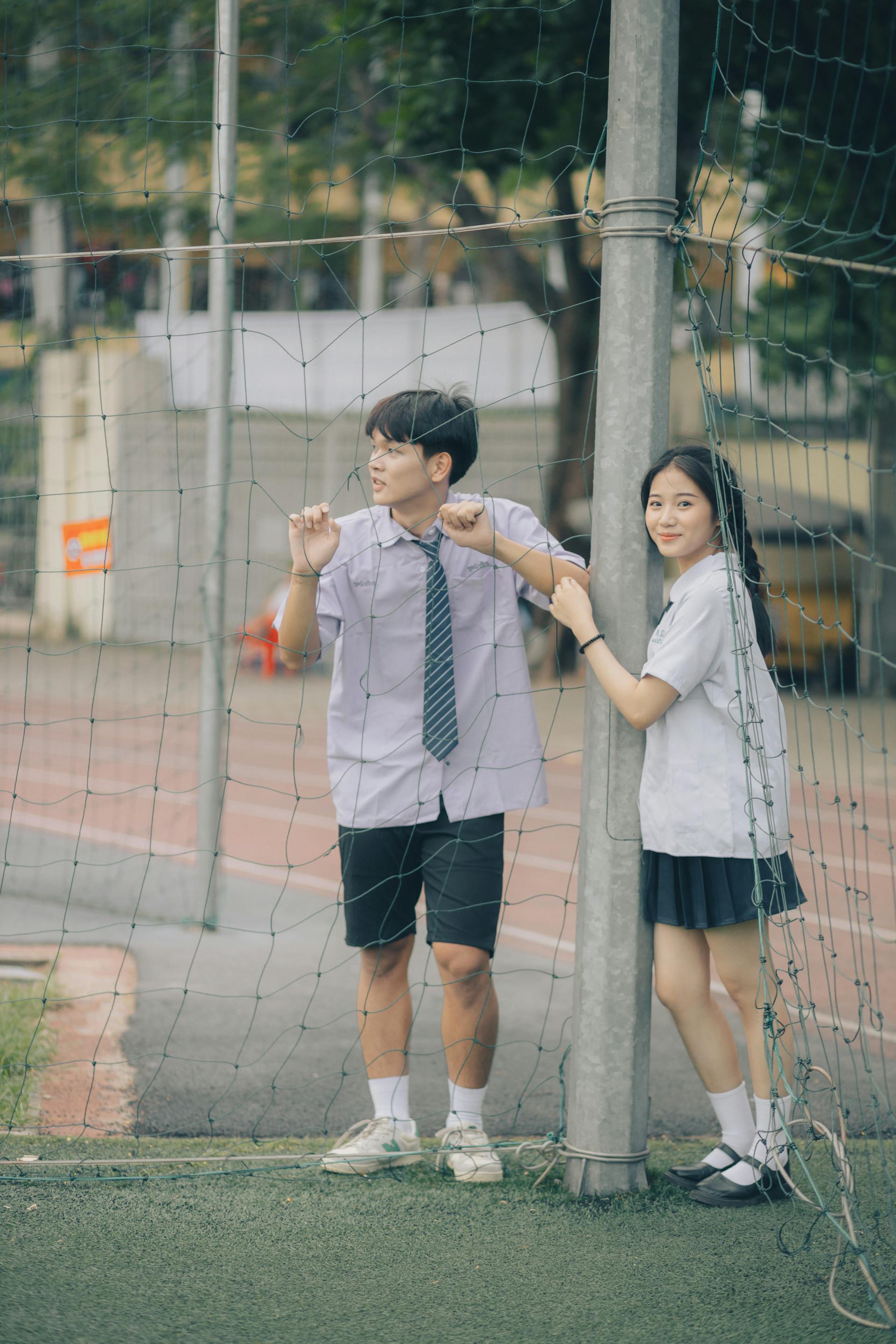 Học sinh, bạn bè, student, tình bạn, cặp đôi, couple - chungtothichchupanh