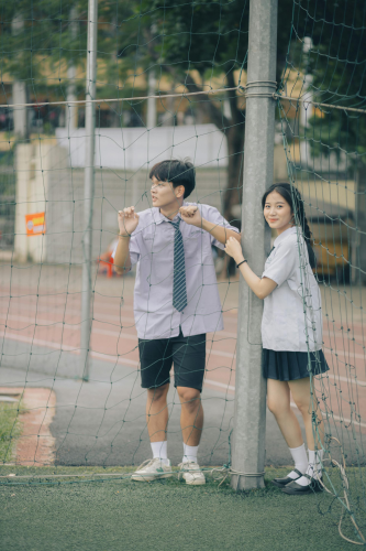 Học sinh, bạn bè, student, tình bạn, cặp đôi, couple - chungtothichchupanh