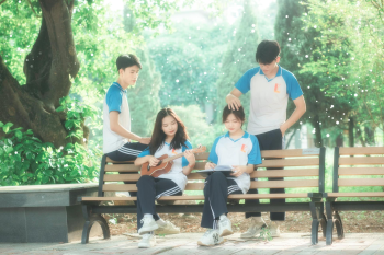 Học sinh, bạn bè, student, tình bạn, cặp đôi, couple - chungtothichchupanh 26