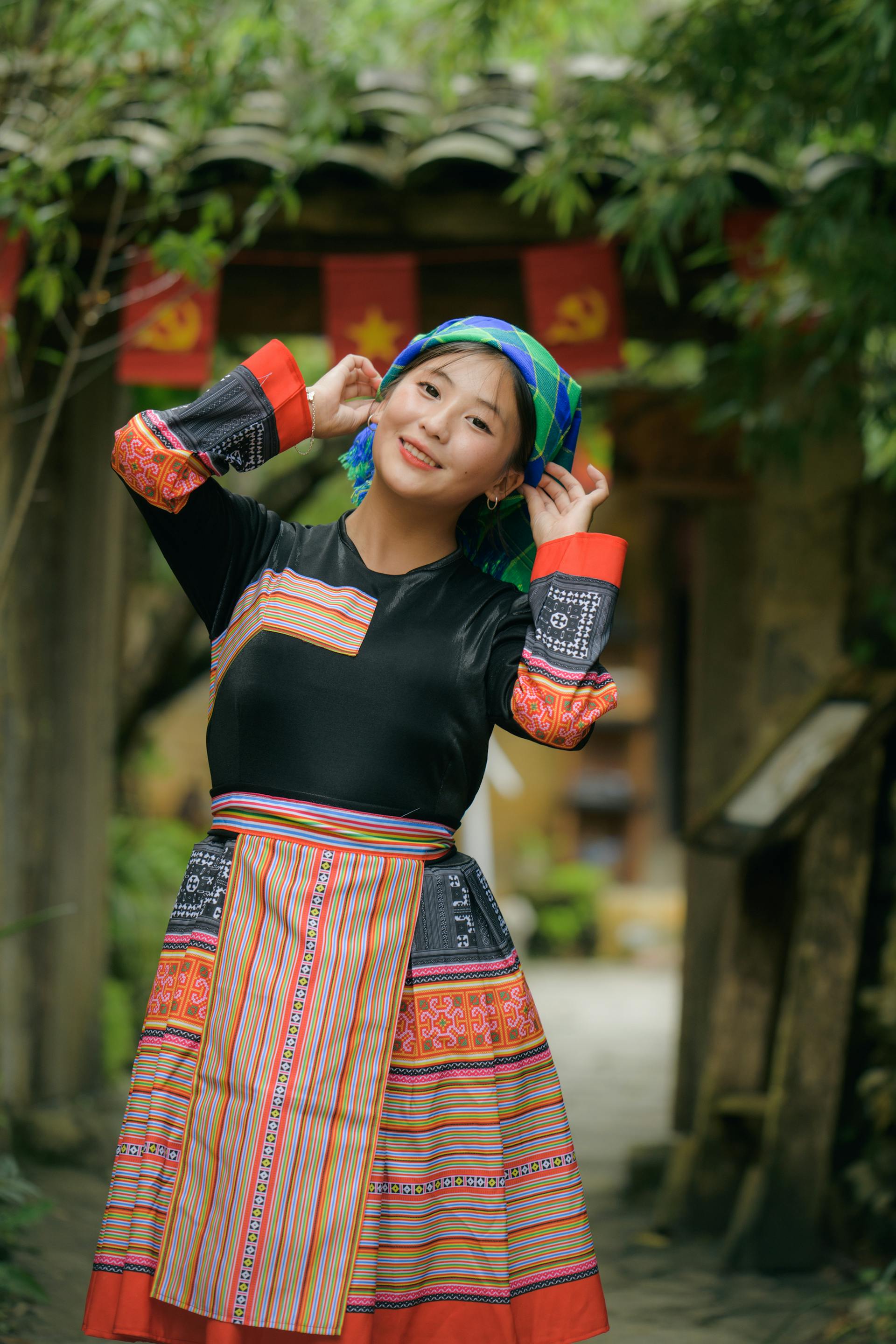 Trang phục truyền thống, truyền thống, dân tộc thiểu số, con gái, girl, Việt Nam - Duc Nguyen 5