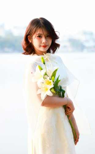 Con gái, girl, váy lụa, truyền thống, tết, xuân, spring, Việt Nam, Hà Nội, Hồ Gươm - Hồng Quang Official 1