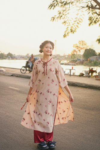 Áo dài, áo dài Việt Nam, áo dài cách tân, con gái, girl, truyền thống, tết, xuân, spring, Việt Nam - Long Hoang 4