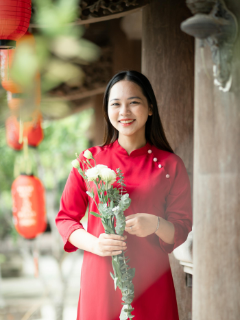 Con gái, girl, áo dài, áo dài truyền thống, Việt Nam -  HUYỀN TRANG HÀ 26