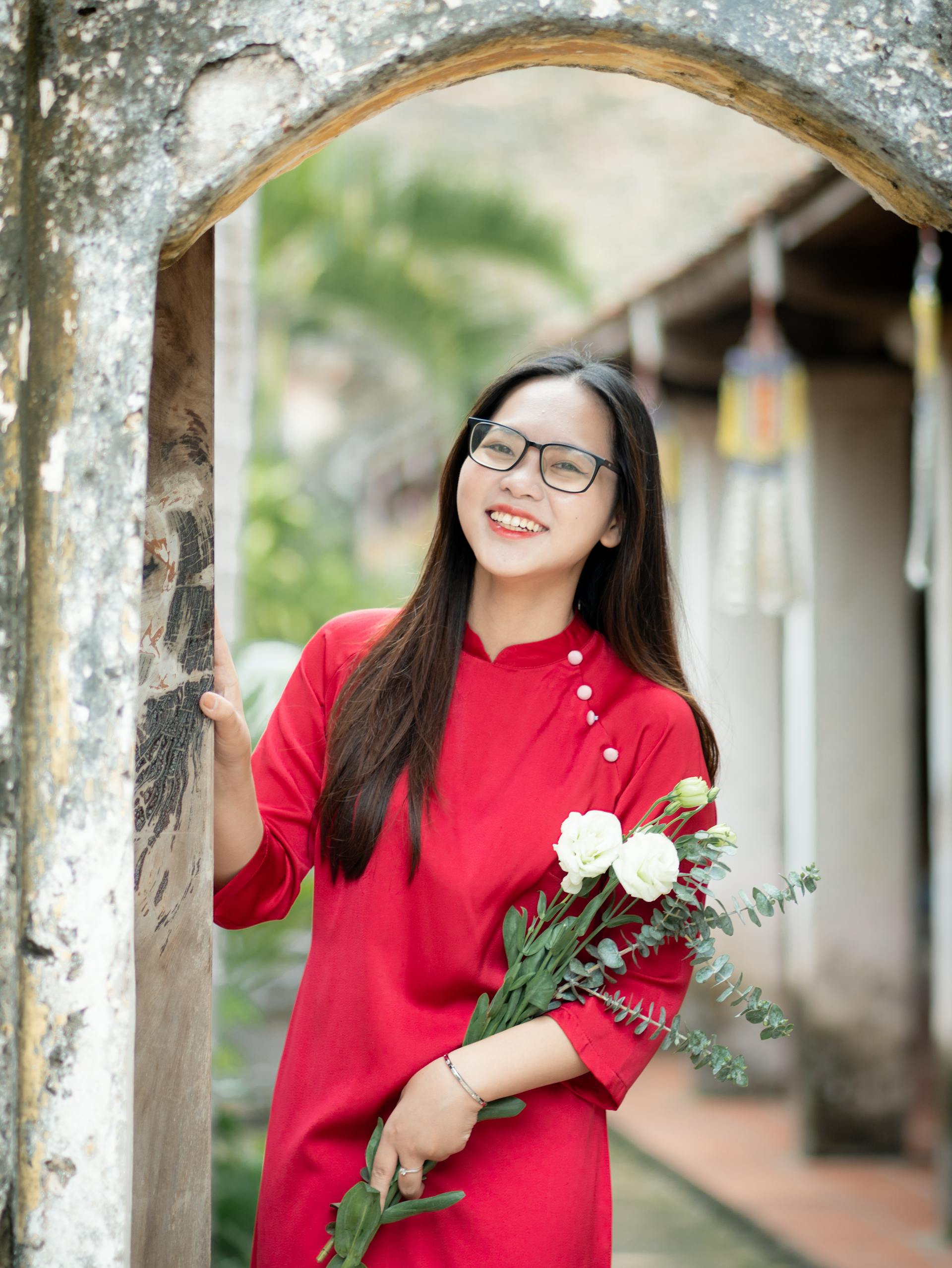 Con gái, girl, áo dài, áo dài truyền thống, Việt Nam -  HUYỀN TRANG HÀ 19