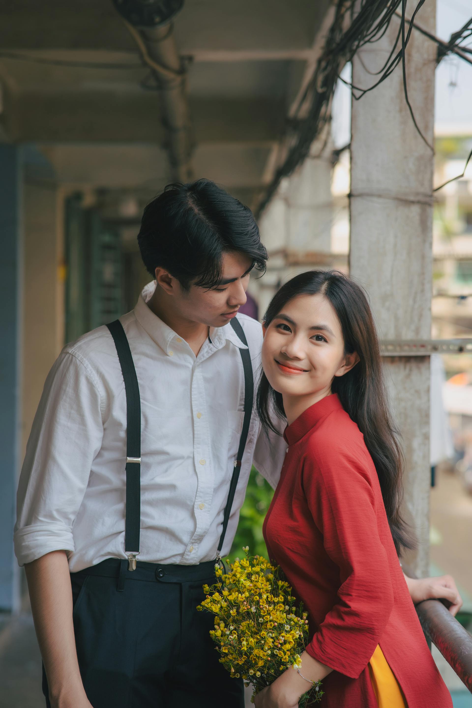 Cặp đôi, áo dài, Tết -  Huy Nguyen 4