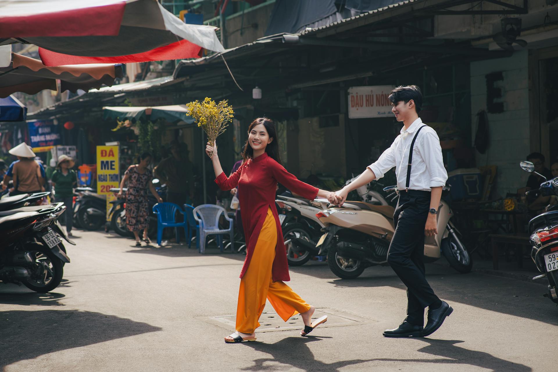 Cặp đôi, áo dài, Tết -  Huy Nguyen 7