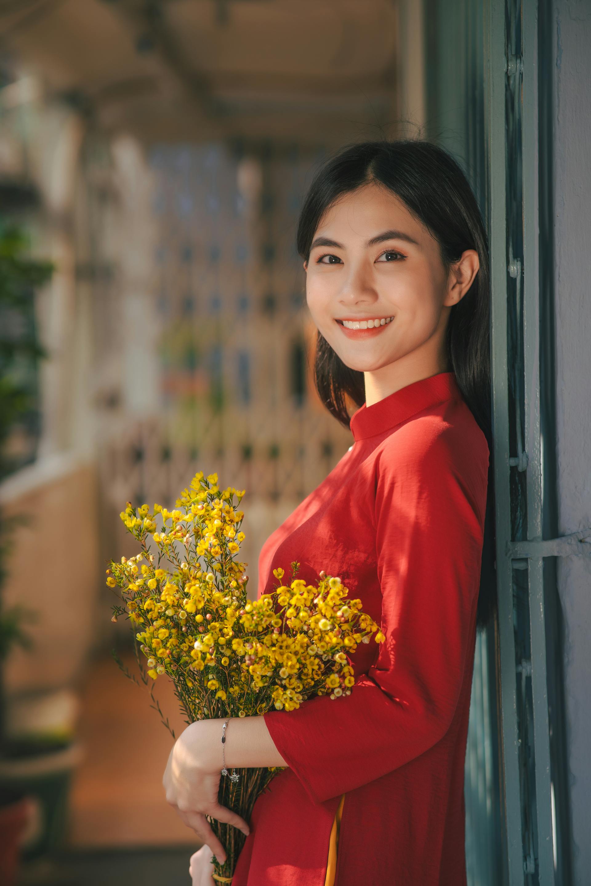 Con gái, áo dài, Tết -  Huy Nguyen 10