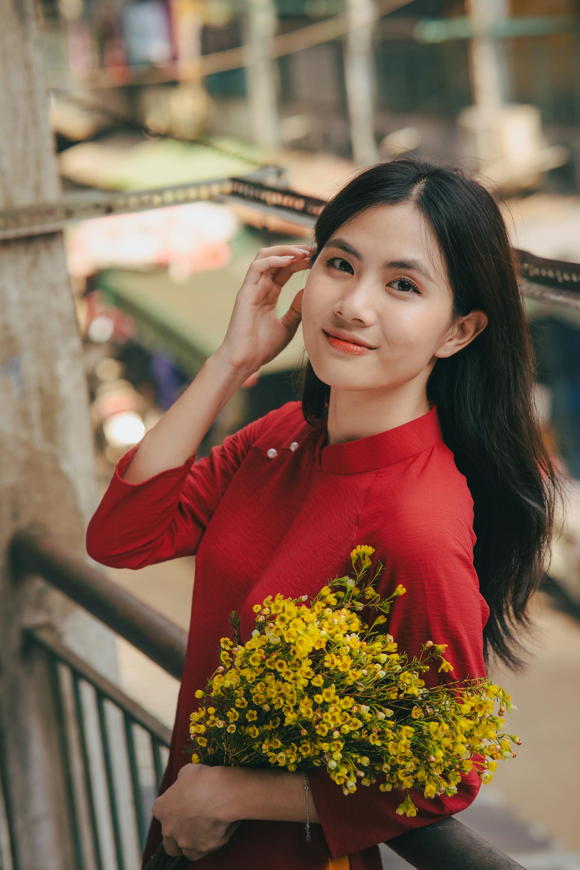 Con gái, áo dài, Tết -  Huy Nguyen 8