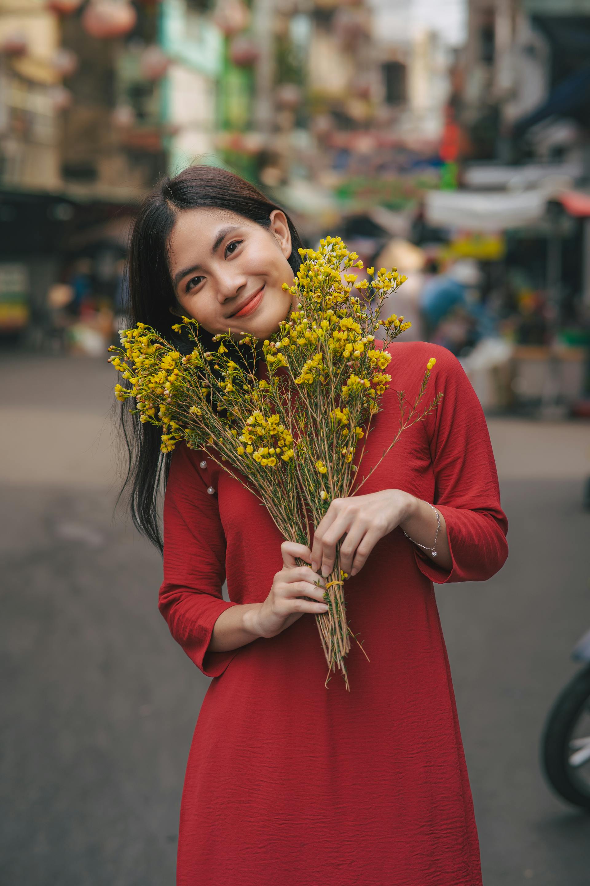 Con gái, áo dài, Tết -  Huy Nguyen 12