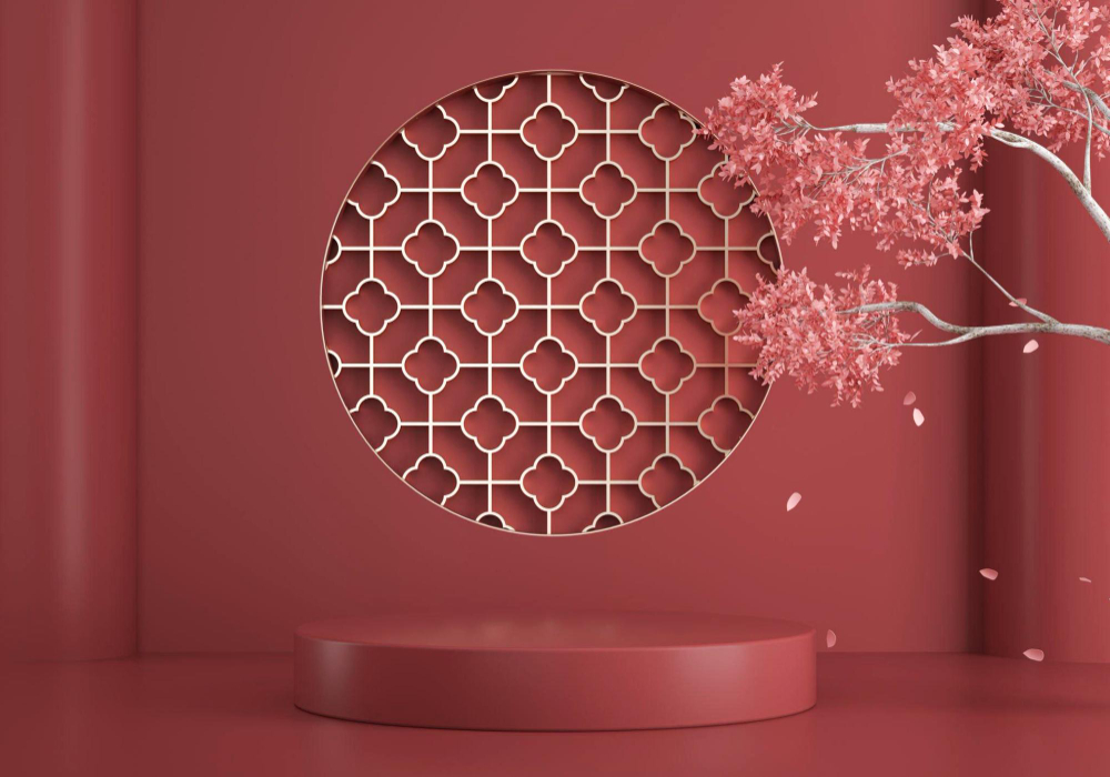Bục sản phẩm, trang trí tết - yuanyuan yan 1