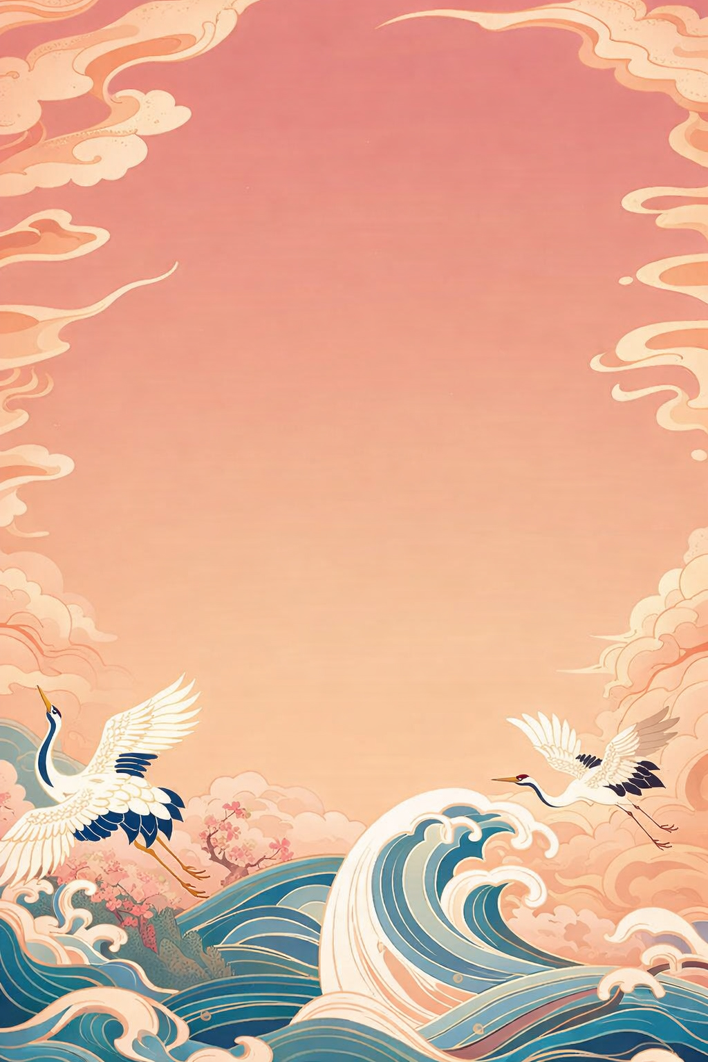 Sóng biển, đàn cò