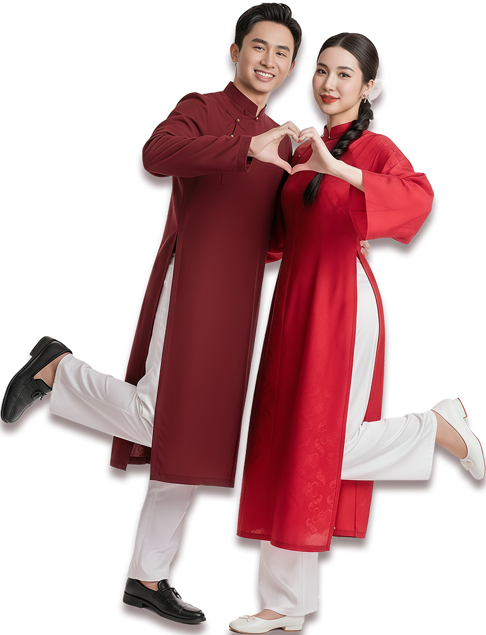Cặp đôi, áo dài 60