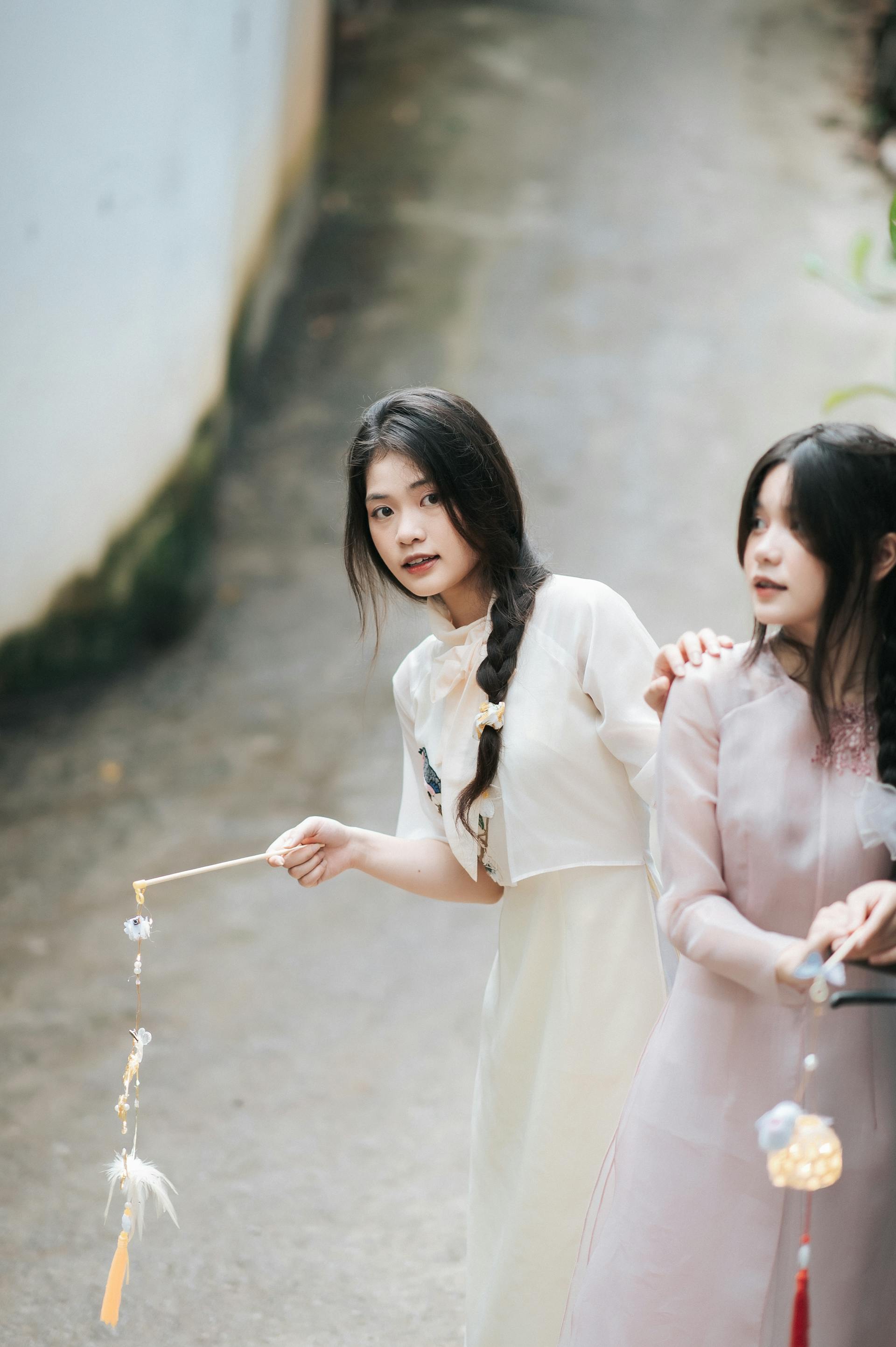 Áo dài, trung thu, bạn bè - Chuot Anhls 3
