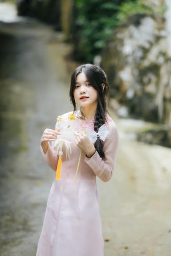Áo dài, trung thu - Chuot Anhls 4