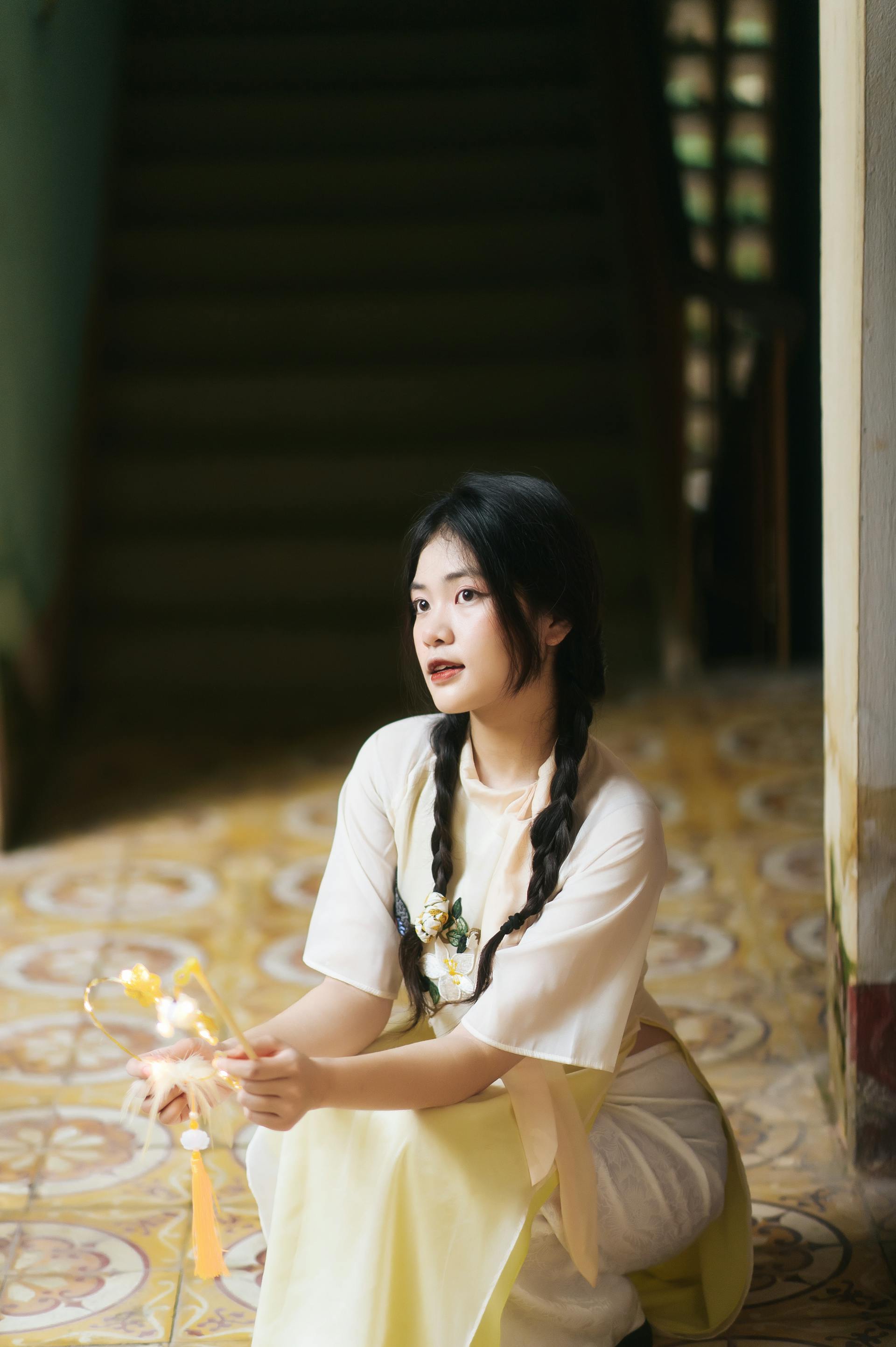 Áo dài, trung thu - Chuot Anhls 3