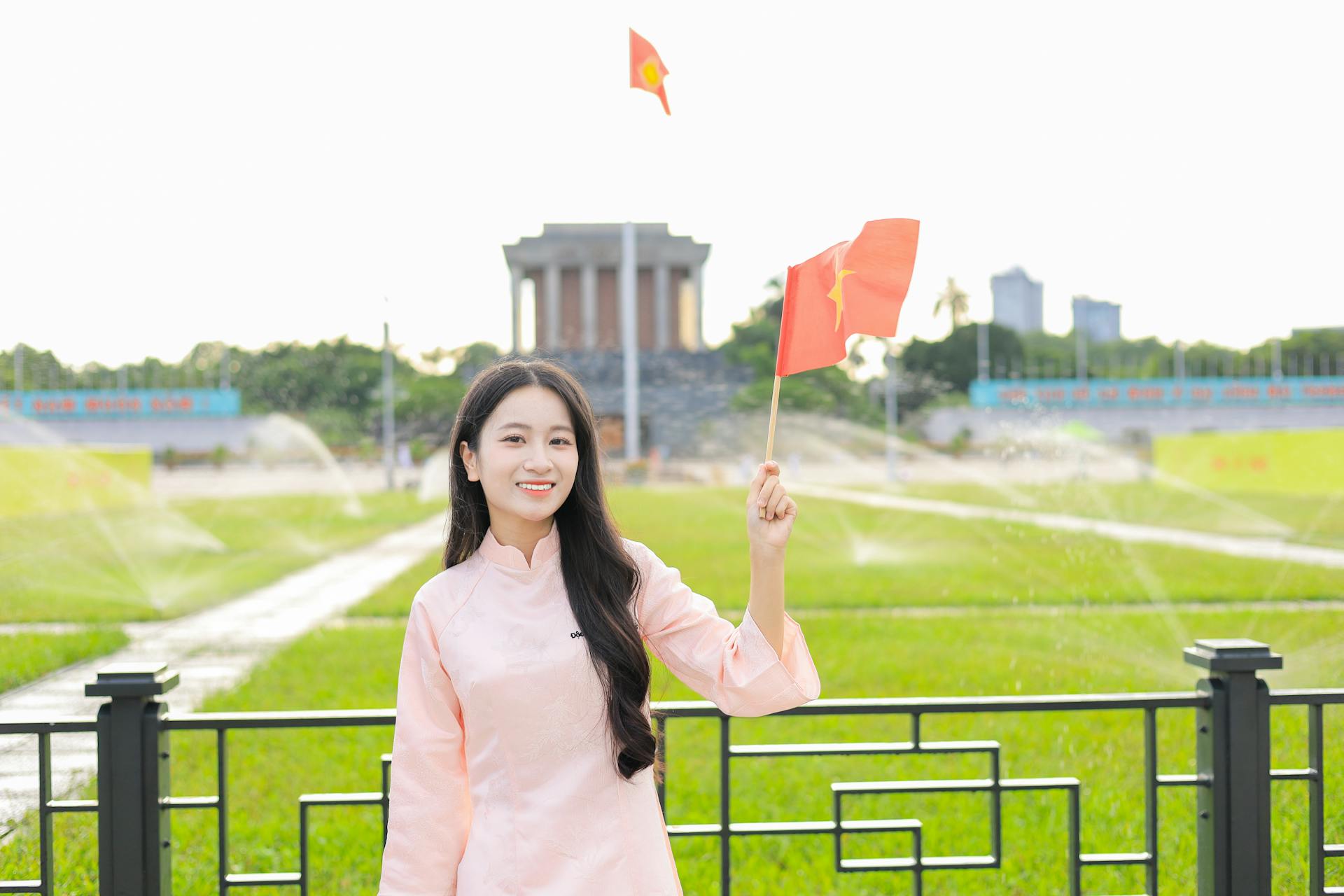 Áo dài, con gái - Hồng Quang Official 16