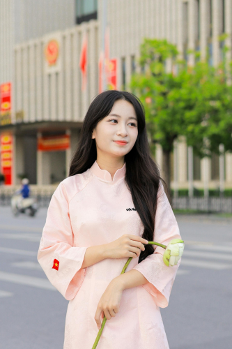 Áo dài, con gái - Hồng Quang Official 8