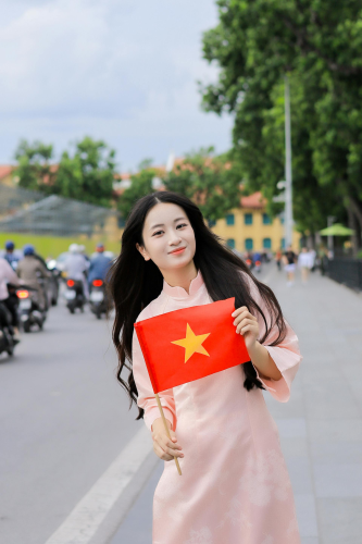 Áo dài, con gái - Hồng Quang Official 10
