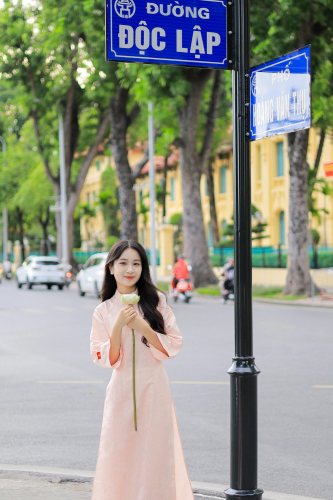 Áo dài, con gái - Hồng Quang Official 11