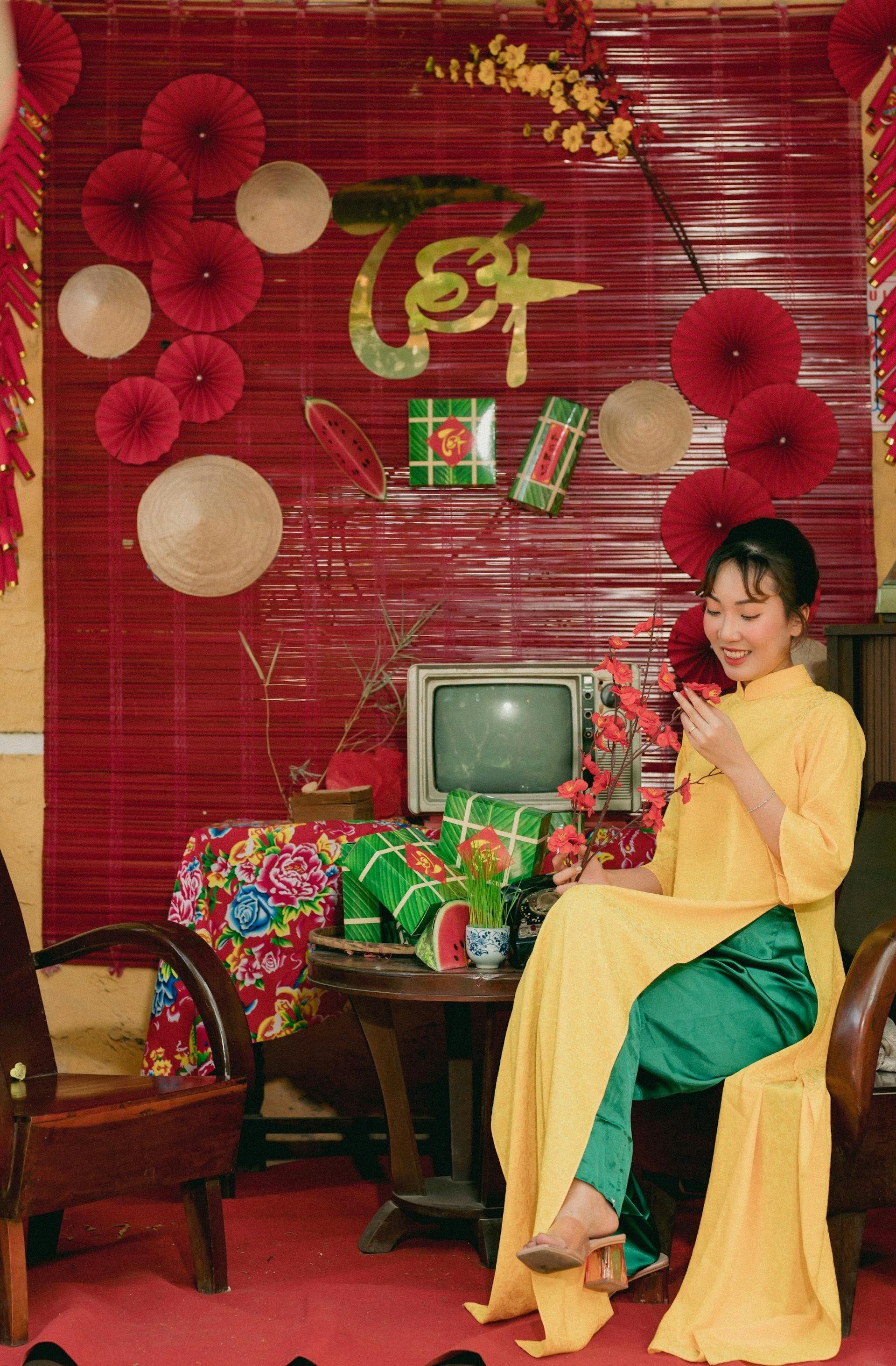 Áo dài, Tết - Lâm Trần Quang