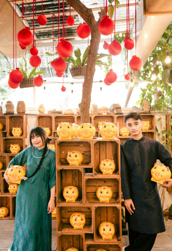 Cặp đôi, áo dài, Tết - Toàn Văn 41