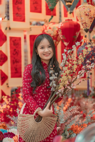 Cn gái, áo dài, Tết - Toàn Văn 35