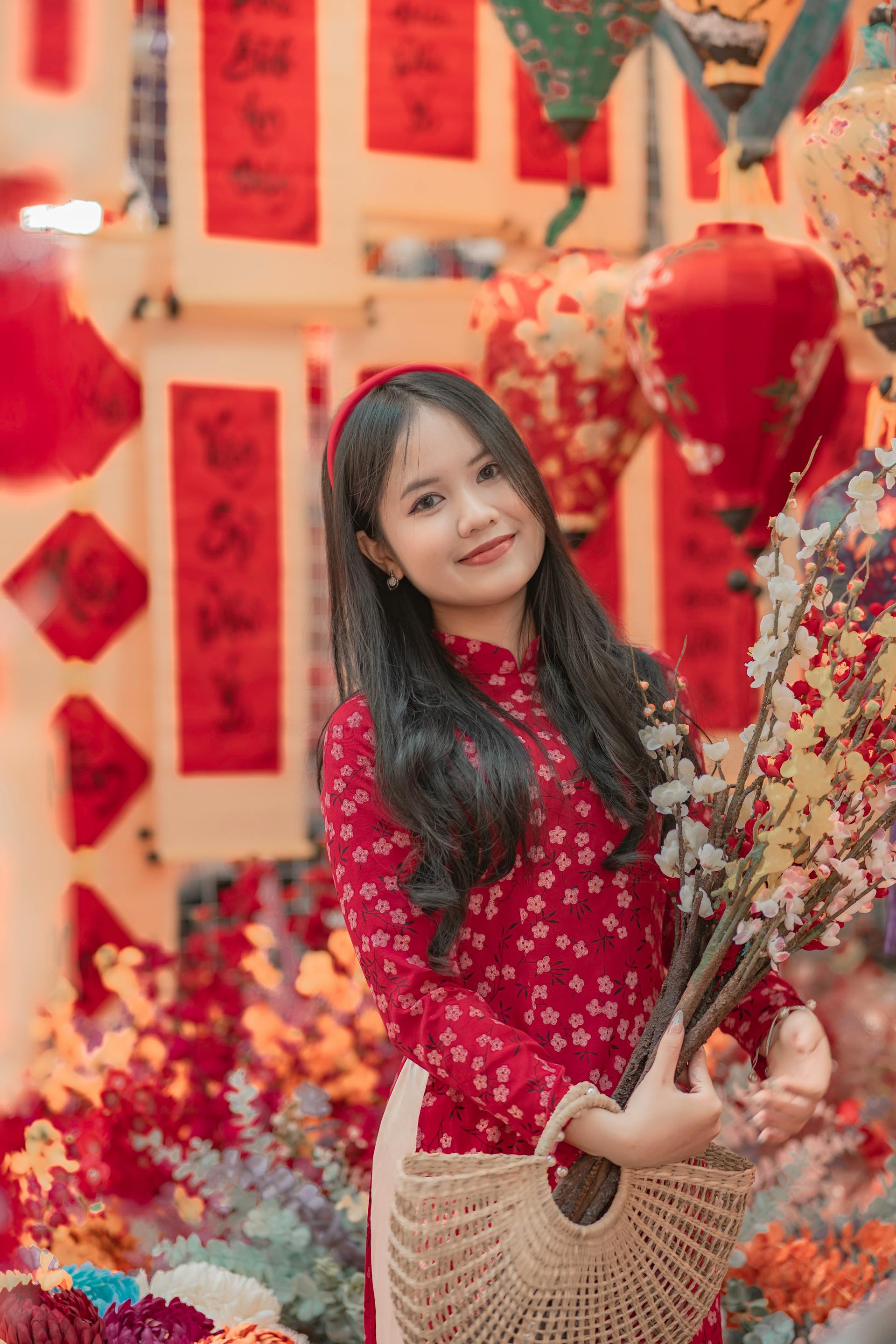 Cn gái, áo dài, Tết - Toàn Văn 31