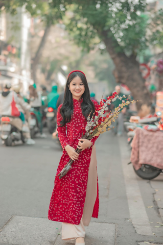 Cn gái, áo dài, Tết - Toàn Văn 26