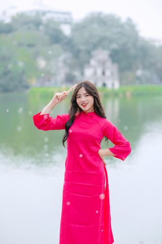 Cn gái, áo dài, Tết - Toàn Văn 16