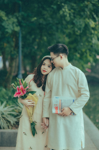 Cặp đôi, áo dài, Tết - Toàn Văn 15