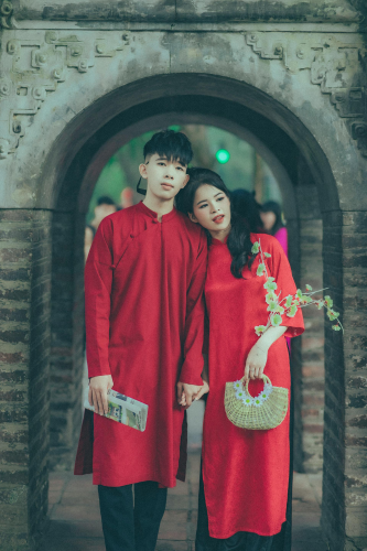 Cặp đôi, áo dài, Tết - Toàn Văn 39