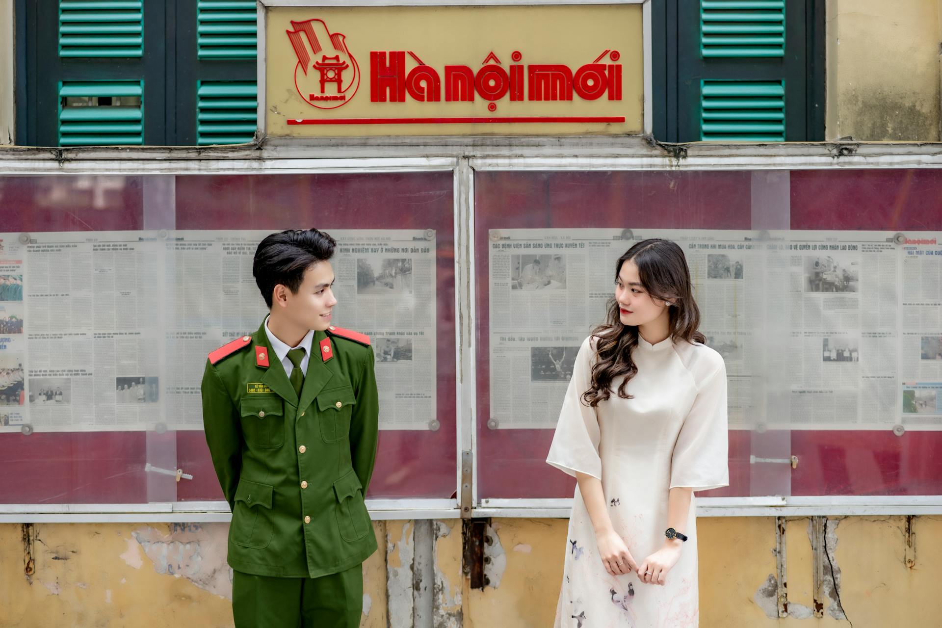 Cặp đôi, quân nhân, áo dài - Toàn Văn 18